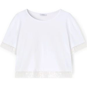 Motivi, Dames, Tops, Wit, Maat: S Katoen,