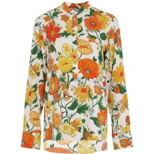 Stella McCartney, Dames, Blouses & Shirts, Veelkleurig, Maat: S Viscose,