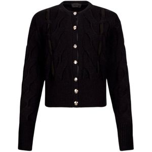 Liu Jo, Dames, Truien, Zwart, Maat: M