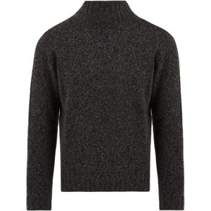 Filippo De Laurentiis, Heren, Truien, Grijs, Maat: M Wol,