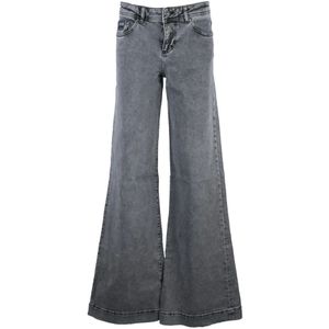 Versace Jeans Couture, Dames, Jeans, Grijs, Maat: W26 Katoen,