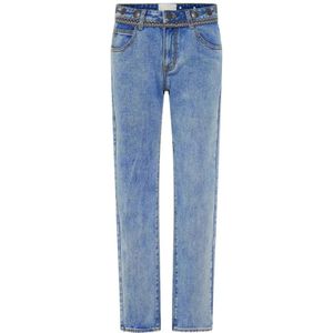 One Teaspoon, Dames, Jeans, Blauw, Maat: W23 Katoen,