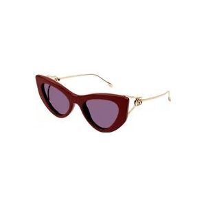 Gucci Zonnebrillen , Red , Dames , Maat: ONE Size