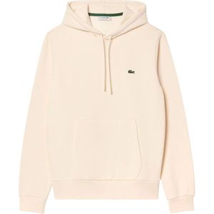 Lacoste, Heren, Sweatshirts & Hoodies, Beige, Maat: L Fleece,
