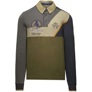 Aeronautica Militare, Heren, Tops, Veelkleurig, Maat: M Katoen,