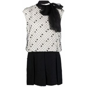 Valentino, Dames, Jurken, Veelkleurig, Maat: XS Katoen,