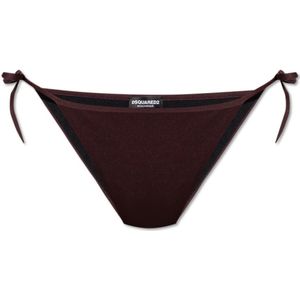 Dsquared2, Dames, Badkleding, Paars, Maat: XS