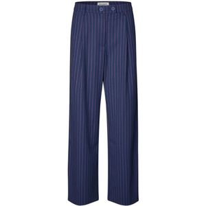 Lollys Laundry, Dames, Broeken, Blauw, Maat: XS