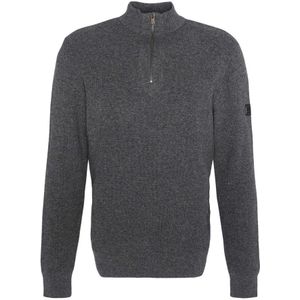 Barbour, Heren, Truien, Grijs, Maat: M Katoen,