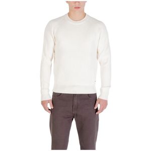 Gianni Lupo, Heren, Truien, Wit, Maat: S Acryl,
