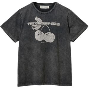 Sofie Schnoor, Dames, Tops, Grijs, Maat: XS Katoen,