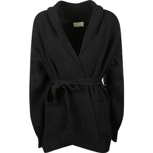 Drumohr, Dames, Truien, Zwart, Maat: S