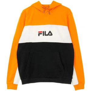 Fila, Heren, Sweatshirts & Hoodies, Oranje, Maat: L