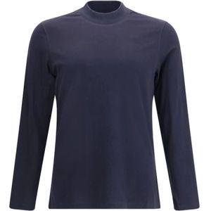Brunello Cucinelli, Heren, Tops, Blauw, Maat: 2XL Katoen,