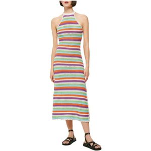 Unisa, Dames, Jurken, Veelkleurig, Maat: M