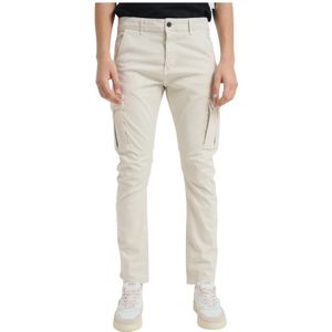 BomBoogie, Heren, Broeken, Beige, Maat: W31 Katoen,