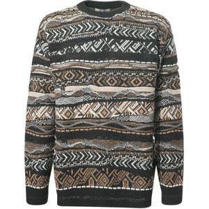 Laneus, Heren, Truien, Veelkleurig, Maat: S Wol,