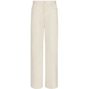 Dior - Chino Broek - Beige - Katoen met Cashmere Mix