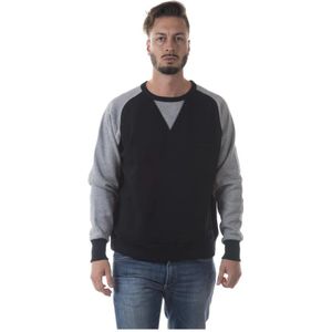 Burberry, Heren, Sweatshirts & Hoodies, Zwart, Maat: S Katoen,