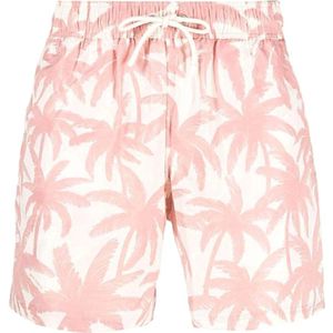 Palm Angels, Heren, Badkleding, Roze, Maat: L Polyamide,