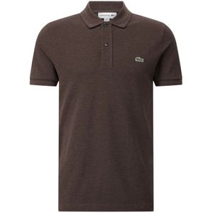 Lacoste, Heren, Tops, Bruin, Maat: S