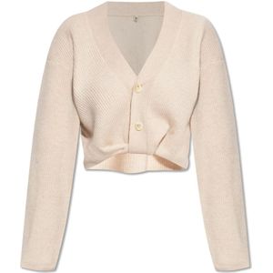 R13, Dames, Truien, Beige, Maat: XS Kasjmier,