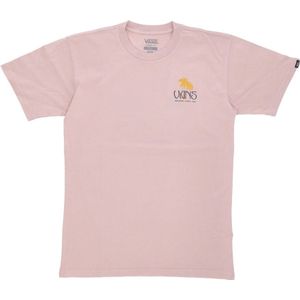 Vans, Heren, Tops, Roze, Maat: S Katoen,