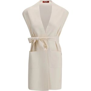 Max Mara, Dames, Jassen, Beige, Maat: XS Viscose,