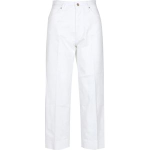 Don The Fuller, Dames, Jeans, Wit, Maat: W27 Denim,