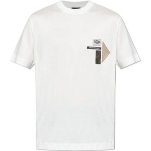 Emporio Armani, Heren, Tops, Wit, Maat: XL