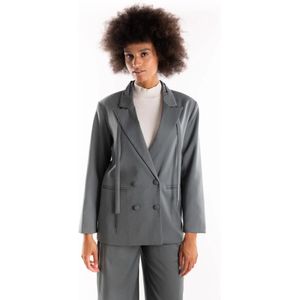 H2O, Dames, Jassen, Grijs, Maat: XL Poliester,