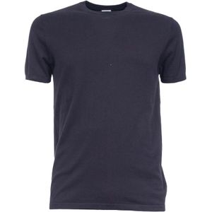 Aspesi, Heren, Tops, Blauw, Maat: M Katoen,