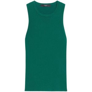 Max Mara, Dames, Tops, Groen, Maat: 2XL Katoen,