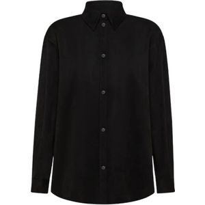 Rrd, Dames, Blouses & Shirts, Bruin, Maat: XS Leer,
