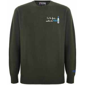 MC2 Saint Barth, Heren, Truien, Groen, Maat: S Wol,