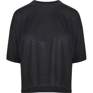 Jucca, Dames, Truien, Zwart, Maat: S Wol,