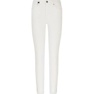 Armani Exchange, Dames, Broeken, Wit, Maat: W26 Katoen,