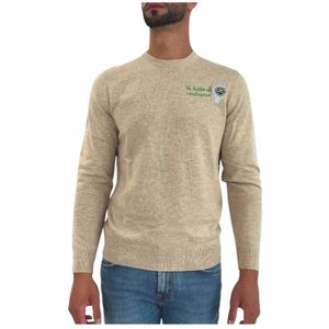 Saint Barth, Heren, Truien, Beige, Maat: L Wol,