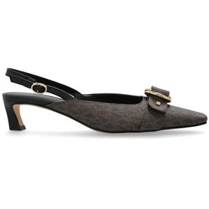 Michael Kors - Jaden Heeled - Schoenen - Bruin - Leer