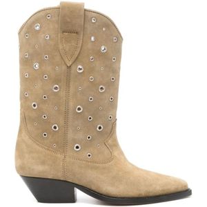 Isabel Marant, Dames, Schoenen, Beige, Maat: 36 EU Suède,