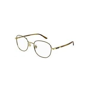Gucci Stijlvolle Gg1352O 003 Bril , Yellow , unisex , Maat: 53 MM