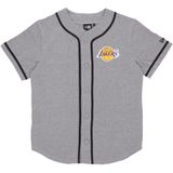 New Era - NBA Baseball Jersey - Grijs - Heren - Katoen