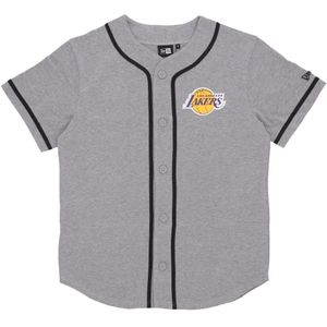 New Era - NBA Baseball Jersey - Grijs - Heren - Katoen