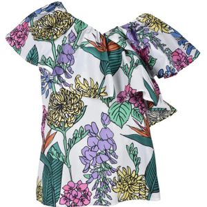 Douuod Woman, Dames, Blouses & Shirts, Veelkleurig, Maat: S Katoen,