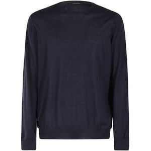 Tagliatore, Heren, Truien, Blauw, Maat: 2XL Wol,