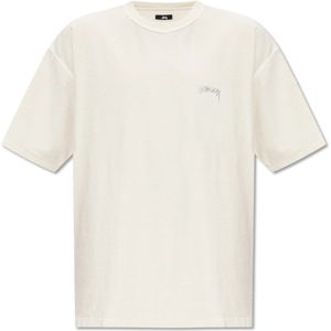 Stüssy, Heren, Tops, Beige, Maat: L Katoen,