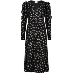 Fabienne Chapot Jurk  zwart / zilver