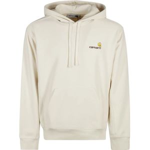 Carhartt WIP Sweatshirt 'American Script'  crème / goudgeel / merlot