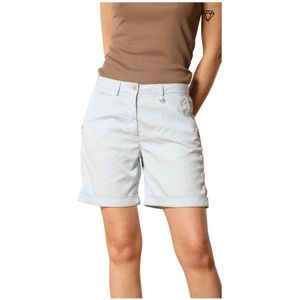 Mason's, Dames, Korte broeken, Blauw, Maat: S Katoen,