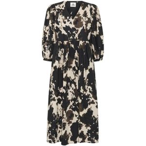 Karen by Simonsen, Dames, Jurken, Veelkleurig, Maat: M